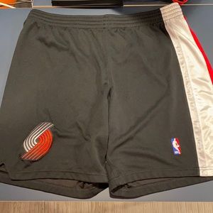 Zach Collins Game Worn Authentic Portland Trail Blazers Adidas Shorts Size 42